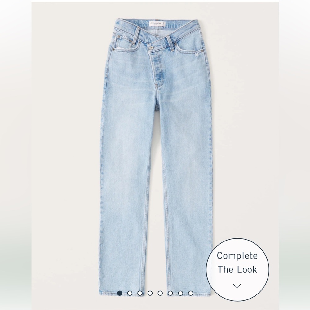 Abercrombie & Fitch Dad High Rise Jeans